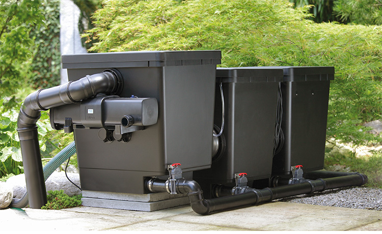 德国oase高效转鼓全自动高效生化过滤器自动反冲洗免维护